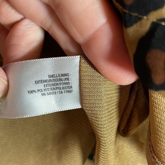 Old Navy leopard print dress, size S - Picture 8 of 9